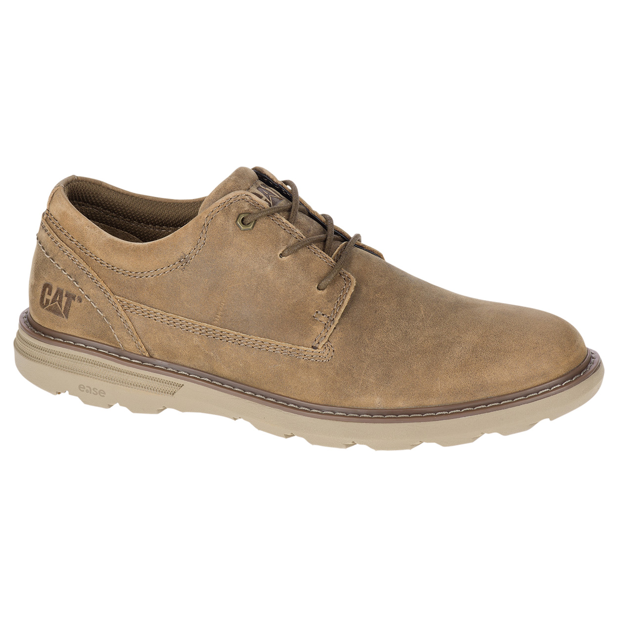 Caterpillar Oly - Mens Lace Up Shoes - Khaki - NZ (457DIOTKC)